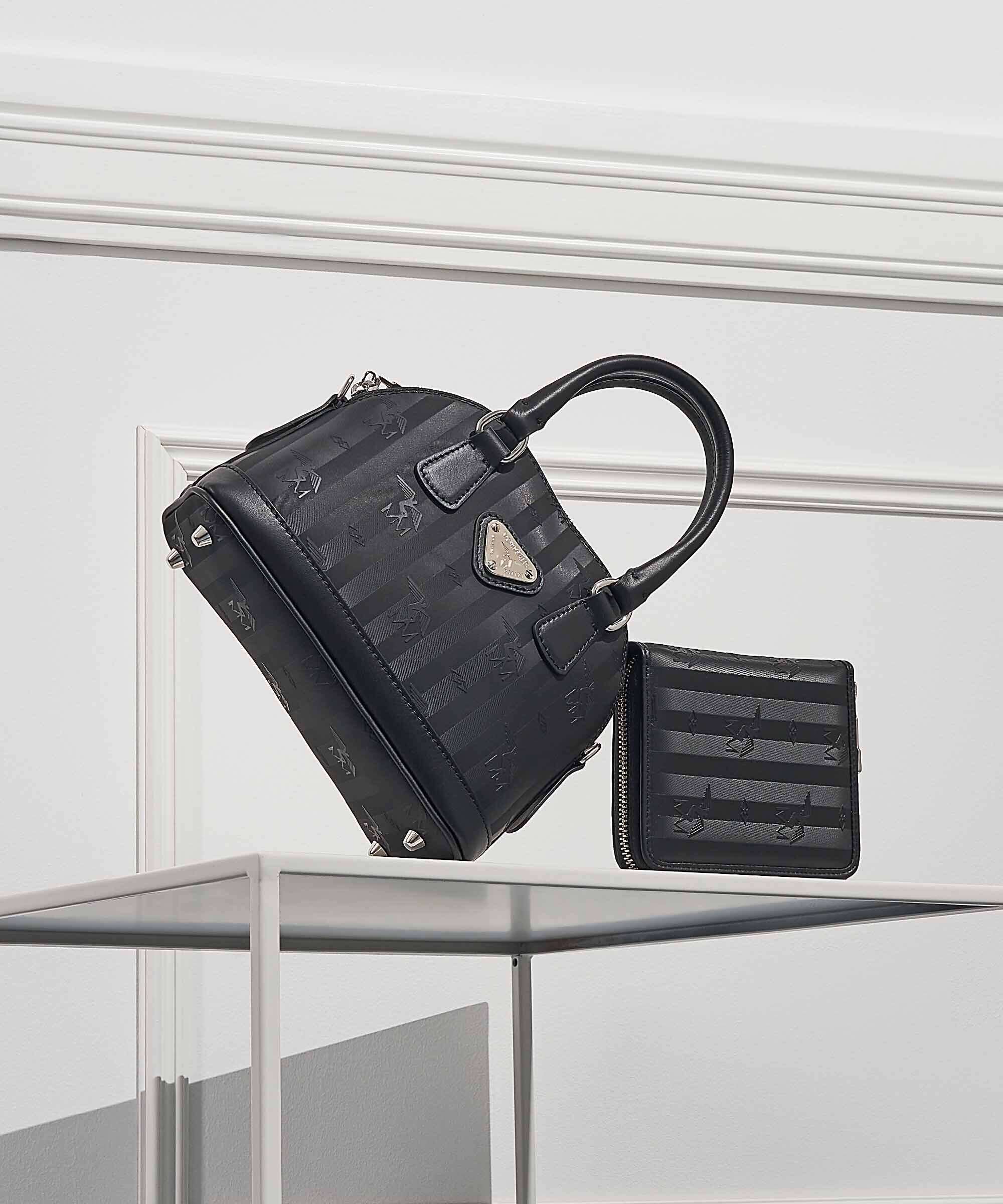 Maison Mollerus Vinerus Niederhorn Wallet black