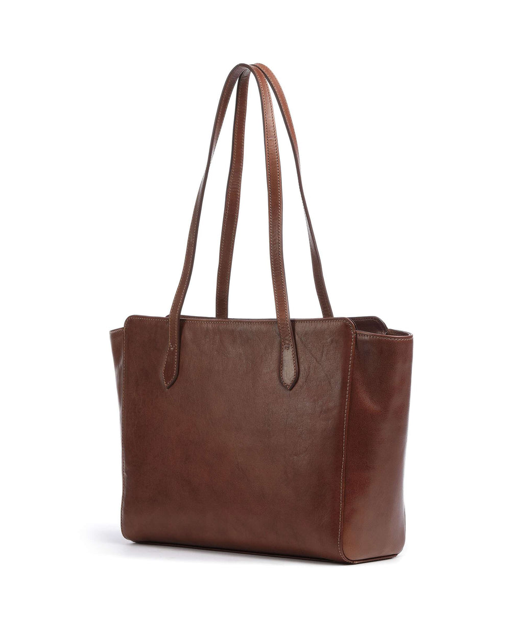 Giudi Classic Tote bag marrone