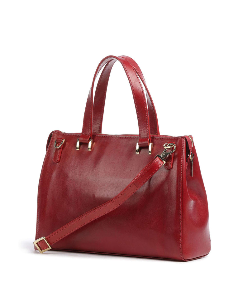 Giudi Crown Handbag red