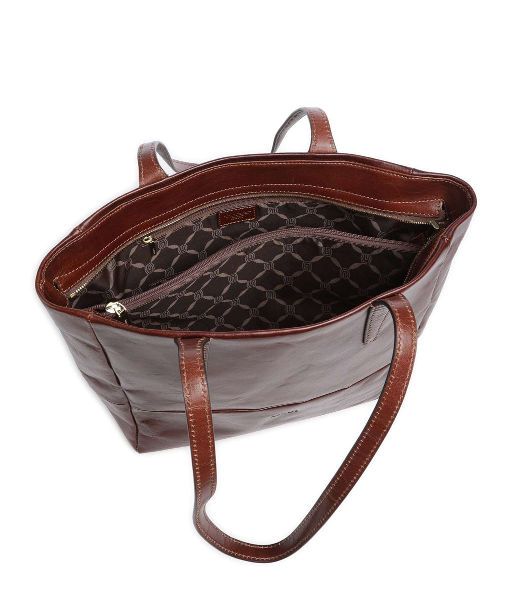 Giudi Tote bag brown