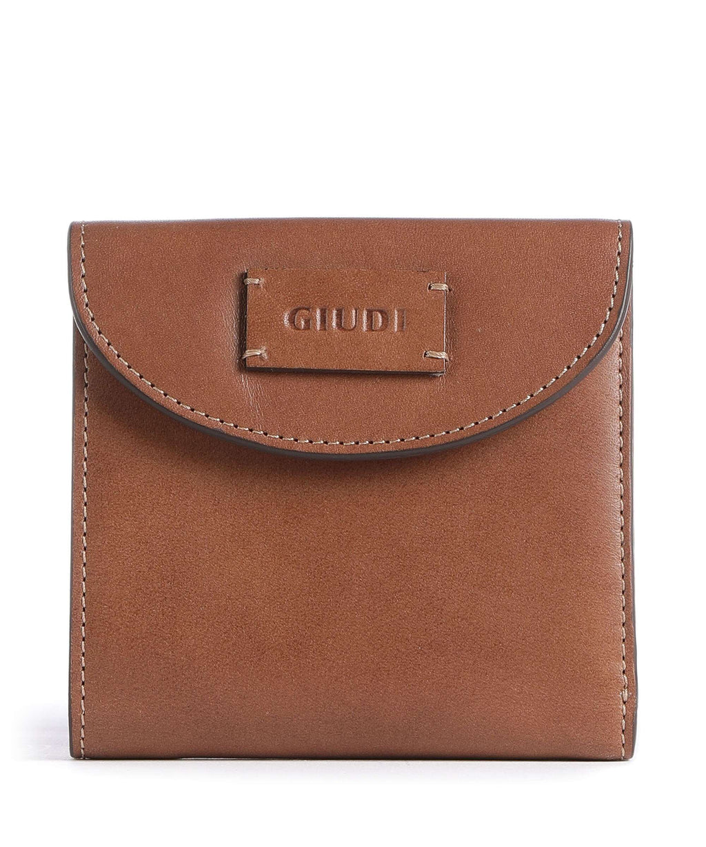 Giudi Crust Wallet marrone