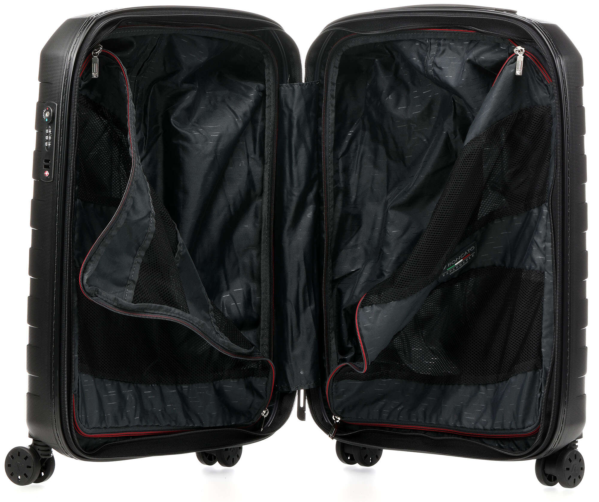 Roncato Box 4.0 Exp Spinner (4 wheels) nero