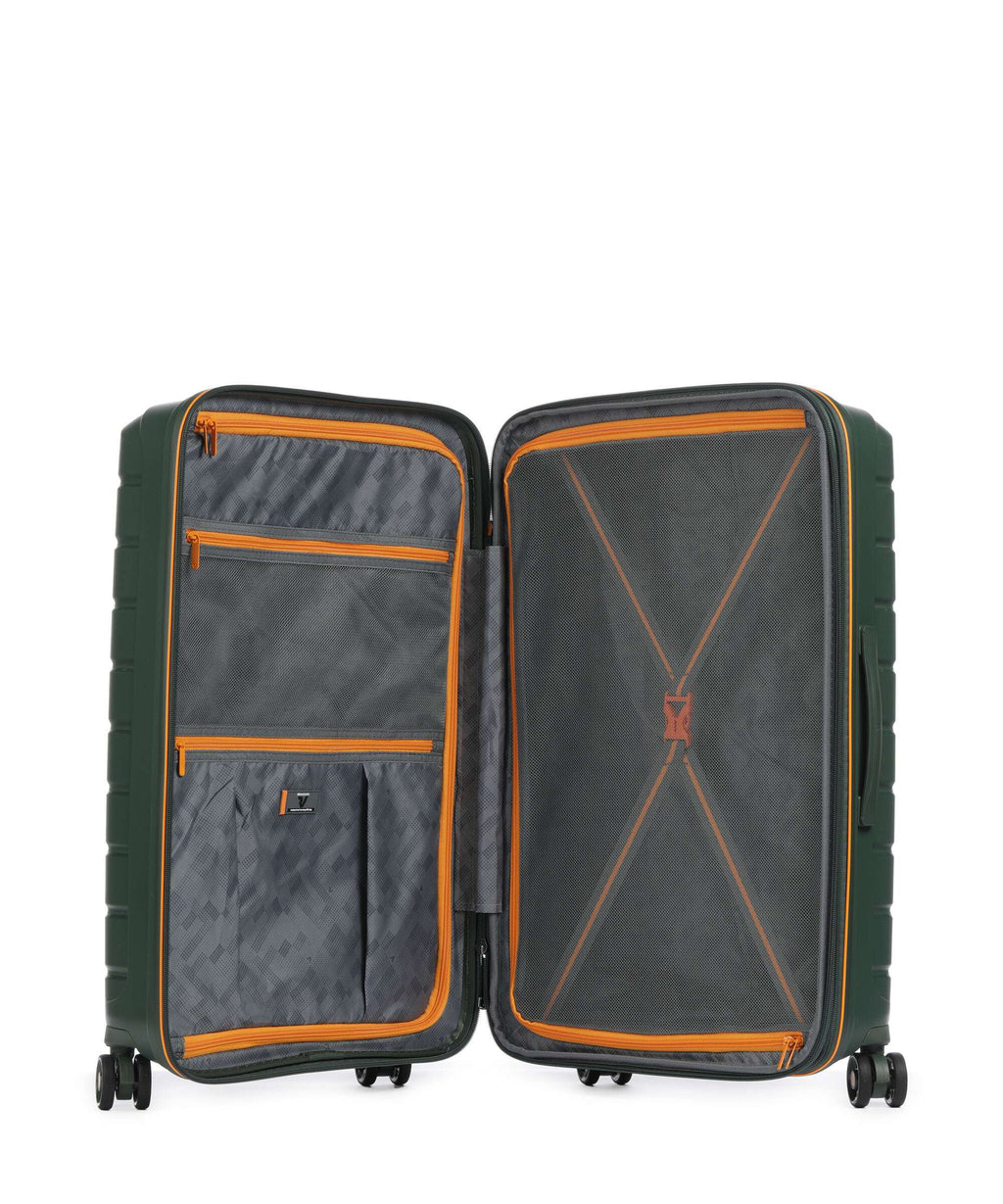 Roncato B-Flying Move Spinner (4 wheels) verde mimetico