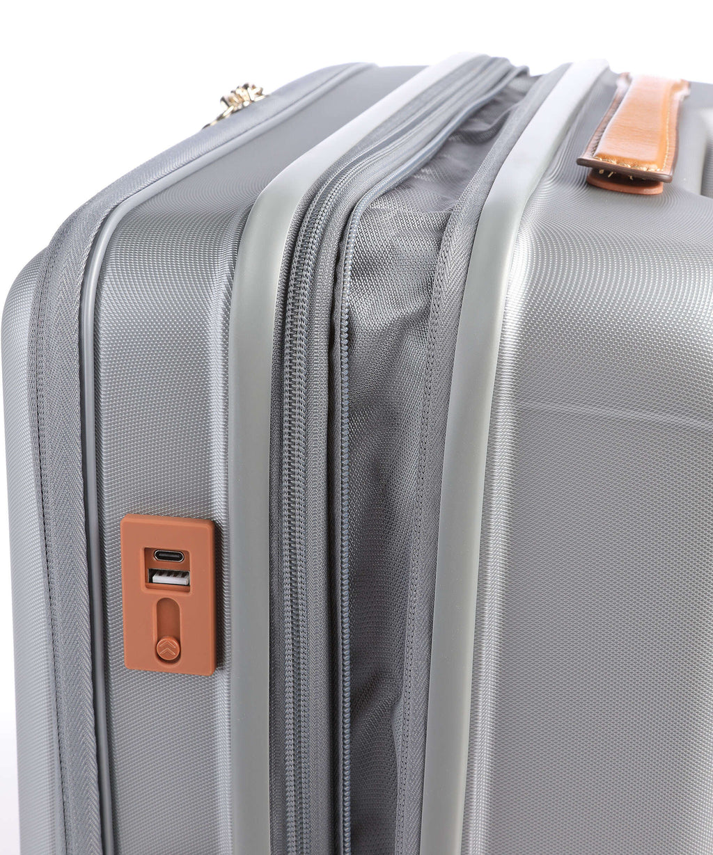 Brics Capri Spinner (4 wheels) silver
