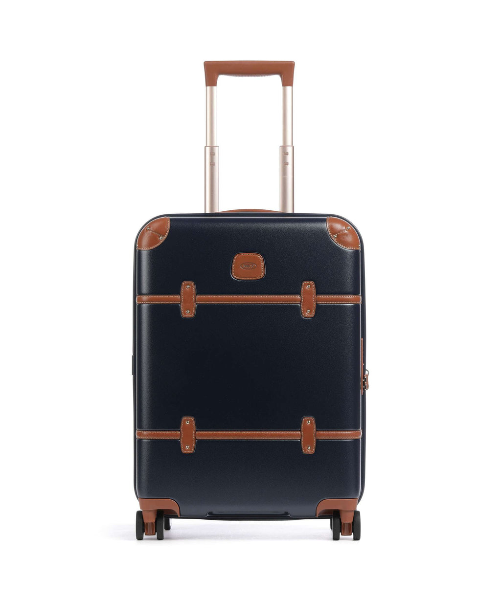 Brics Bellagio Spinner (4 wheels) blue/tan