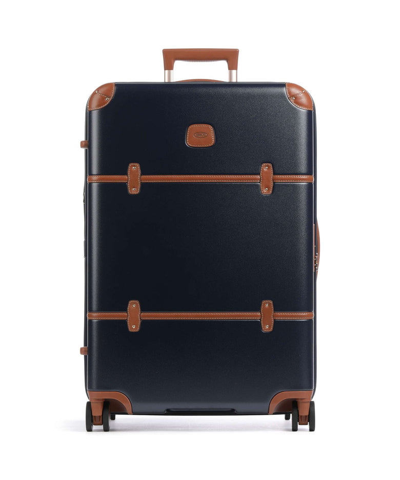 Brics Bellagio Spinner (4 wheels) blue/tan