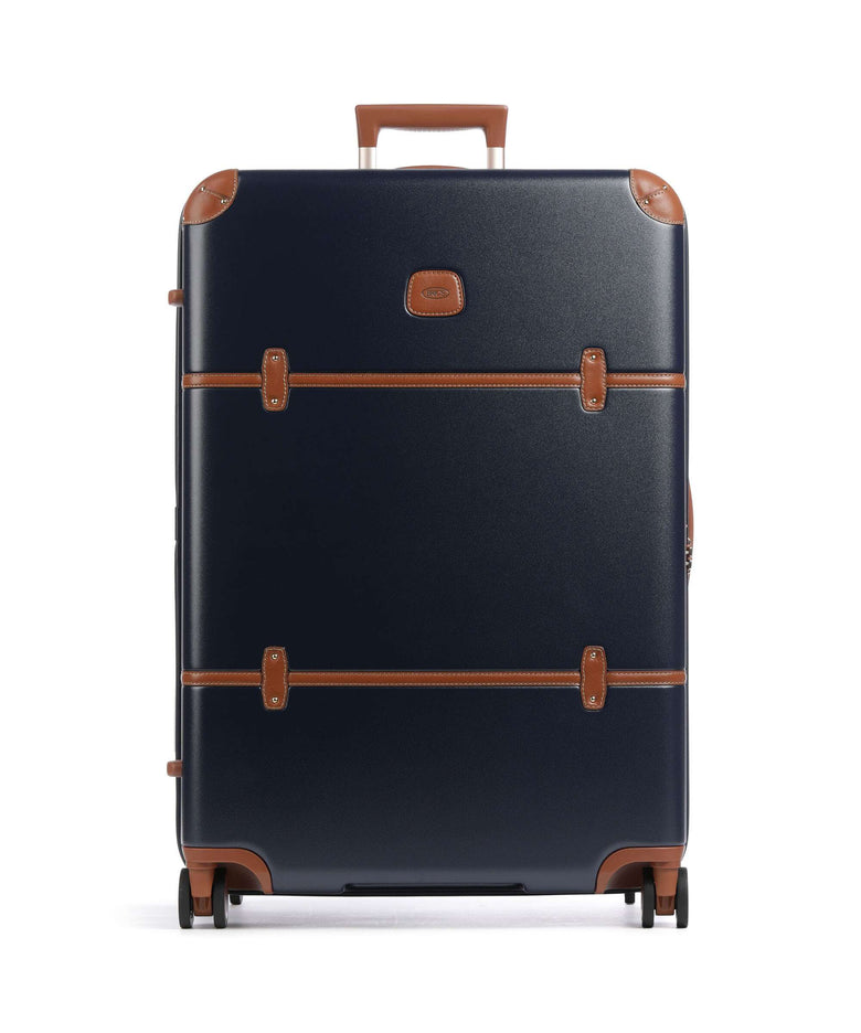 Brics Bellagio Spinner (4 wheels) blue/tan