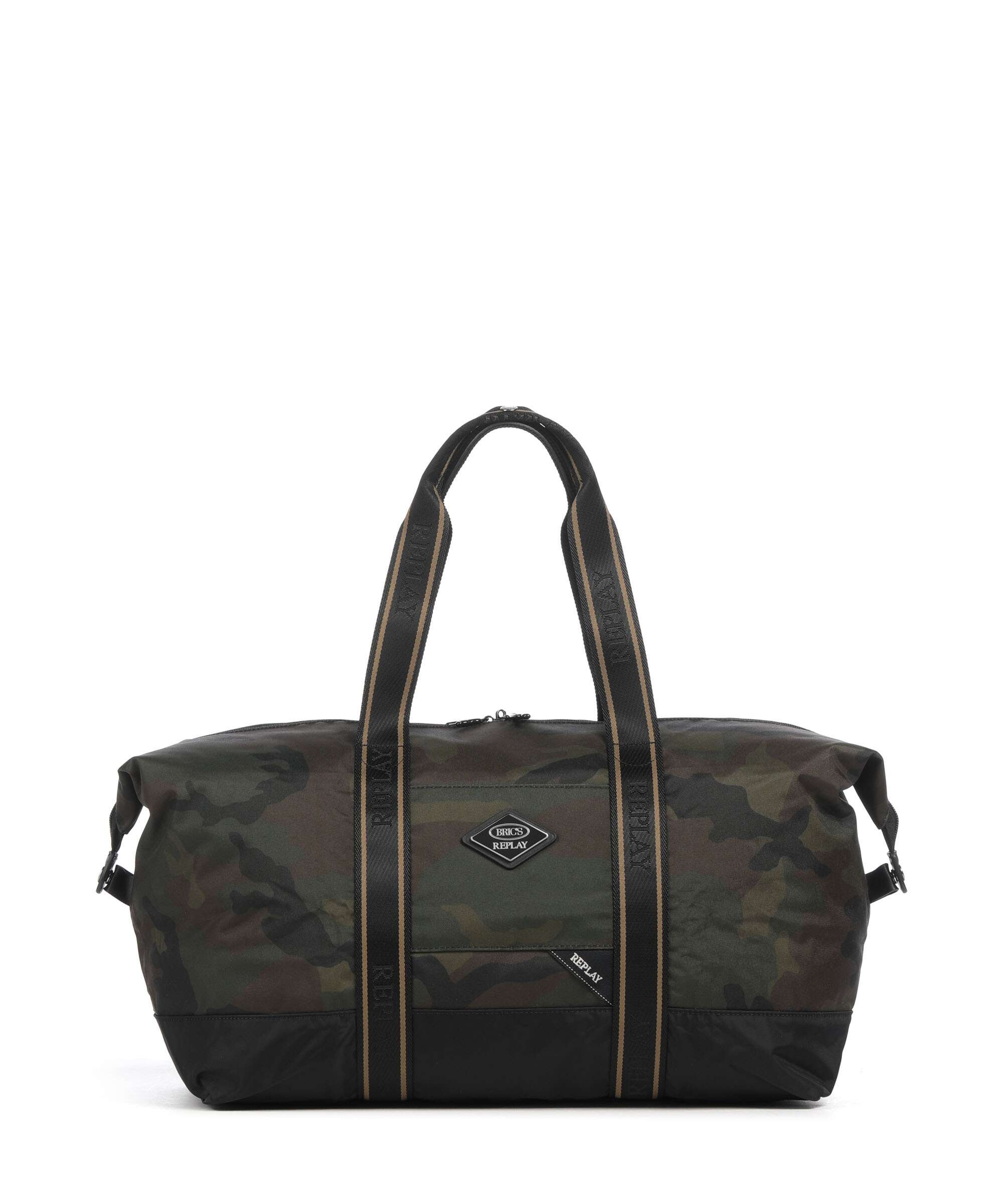 Brics X-Collection Weekend bag green camou