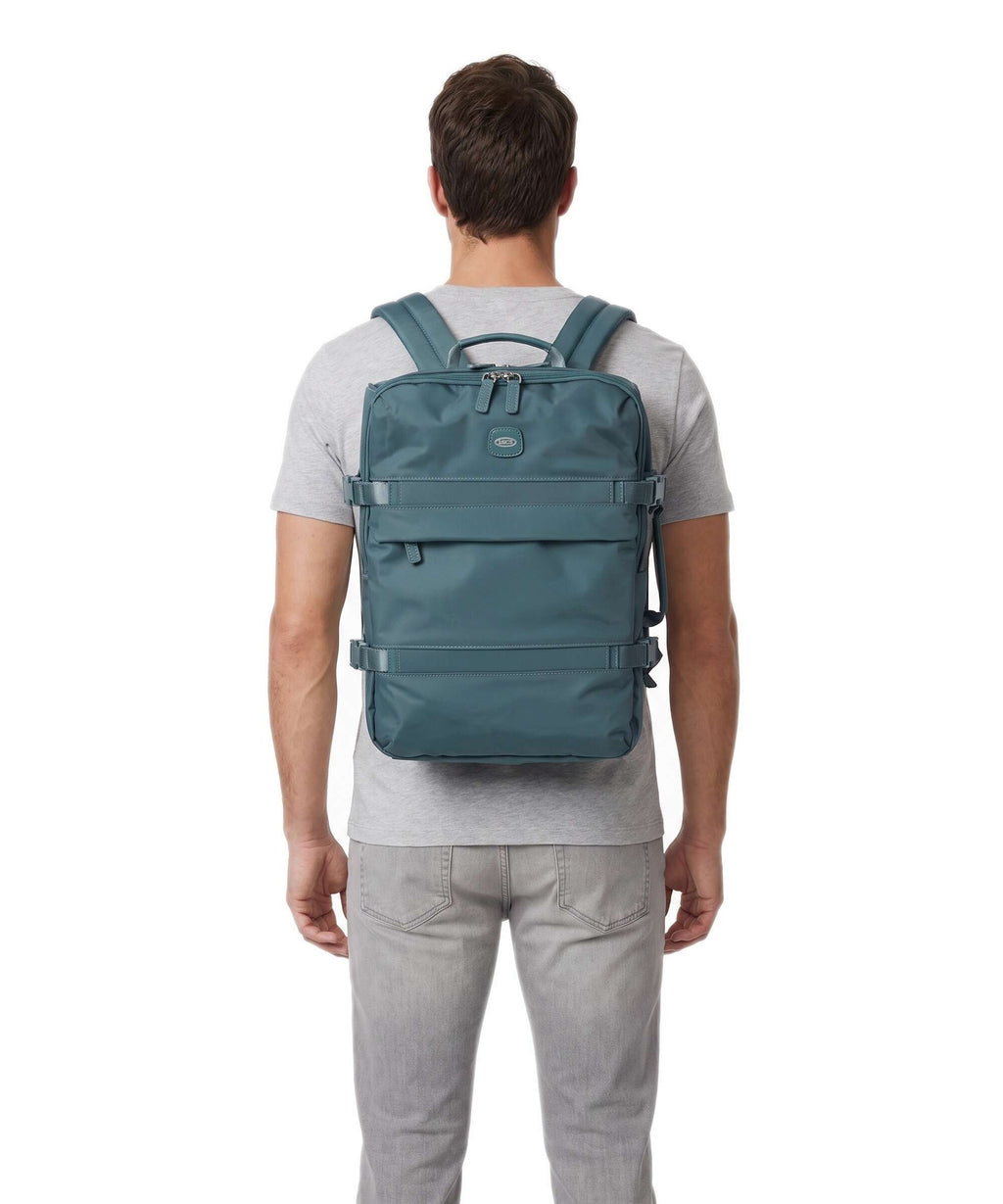 Brics Positano Soft Travel backpack sea green