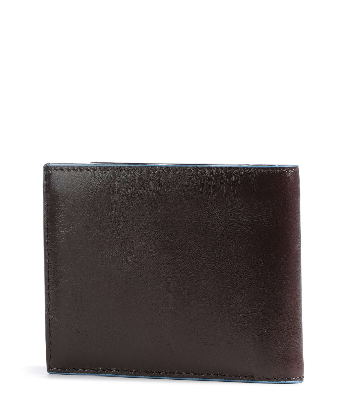 Piquadro Blue Square Credit card holder mahogany