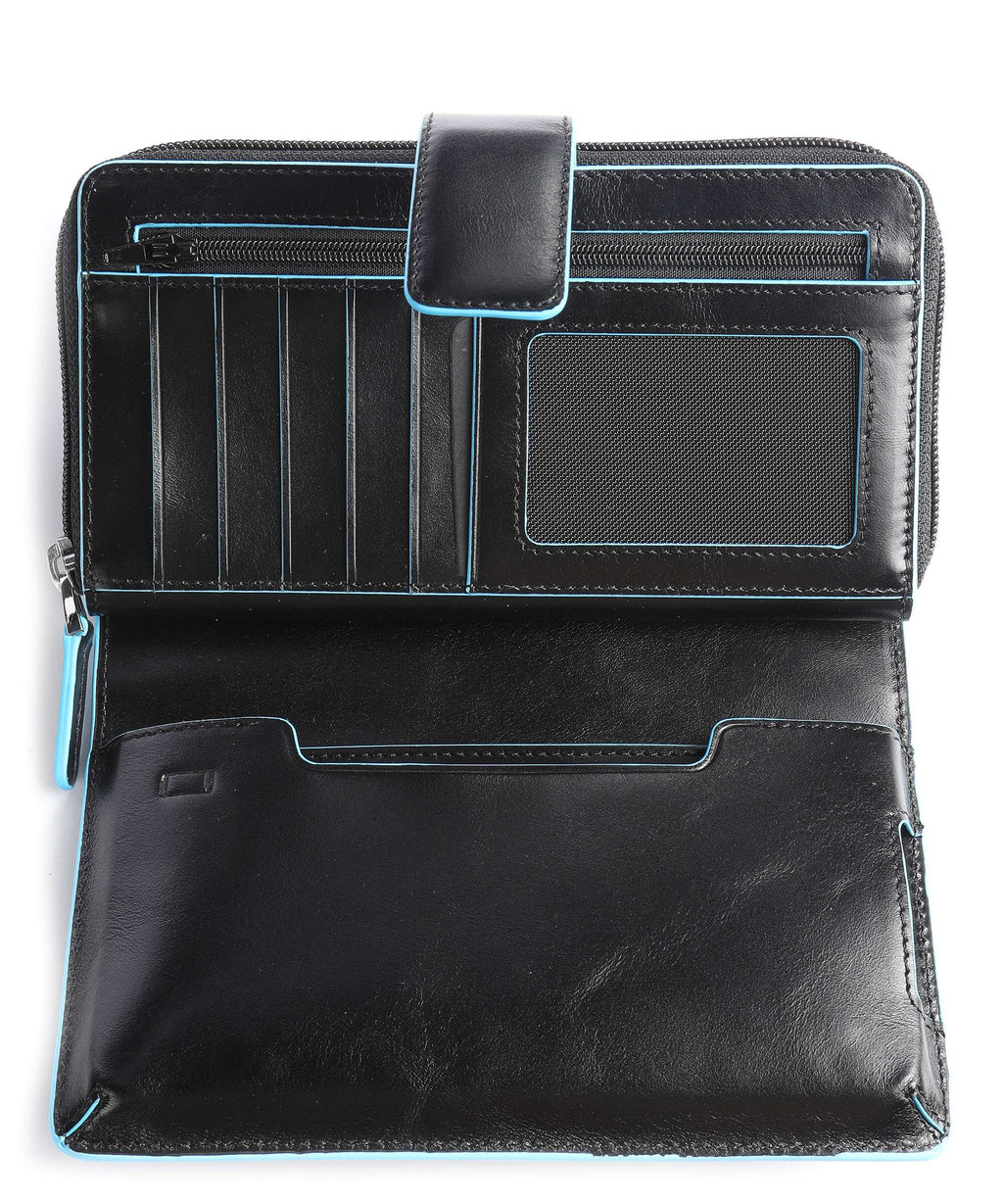 Piquadro Blue Square Wallet black