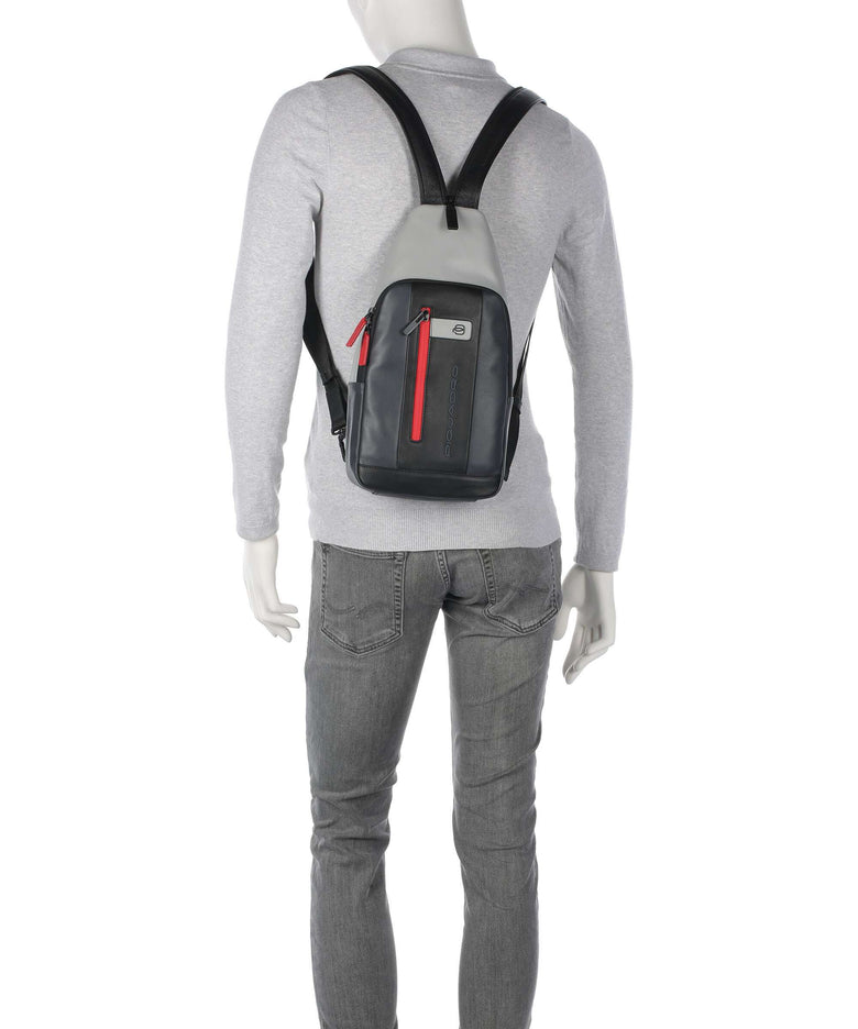 Piquadro Urban Sling bag grau/schwarz