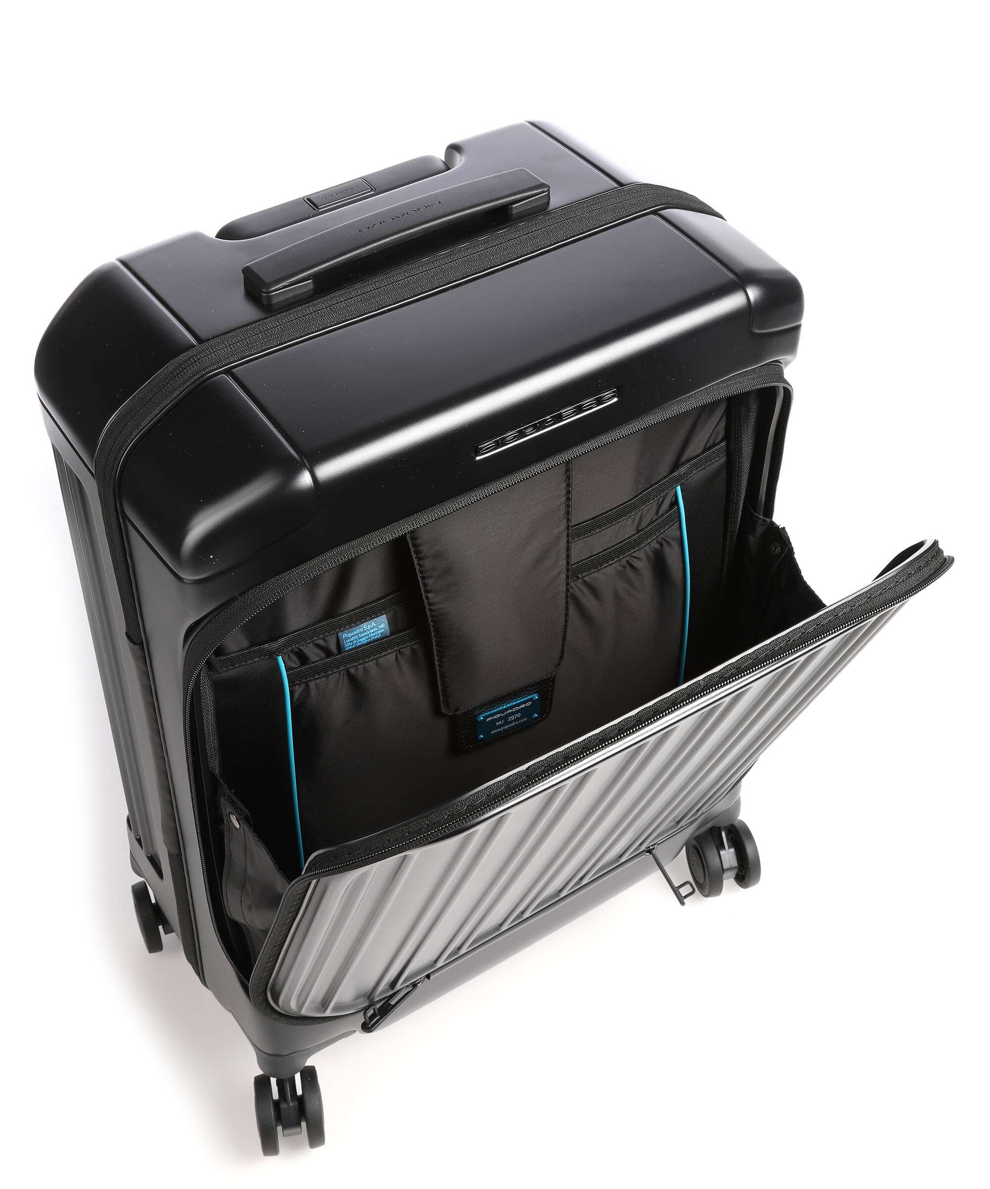 Piquadro PQ Light Spinner (4 wheels) matt black