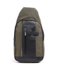 Piquadro Brief 2 Sling bag military green/black
