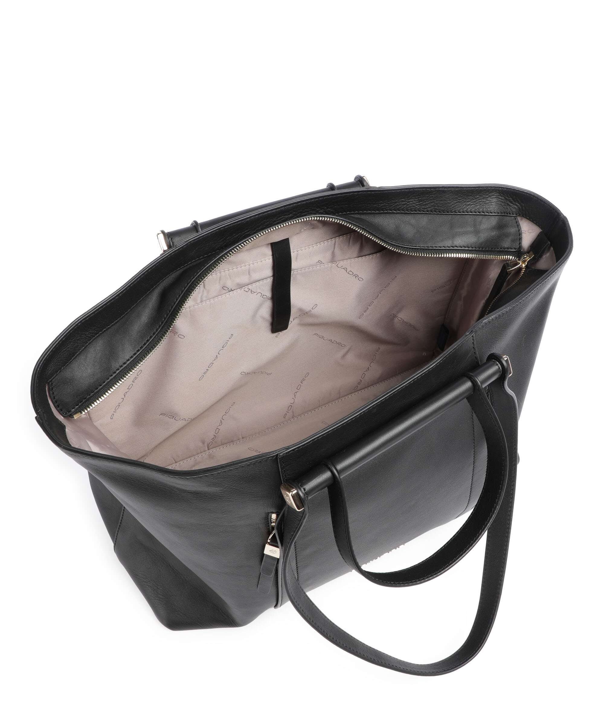 Piquadro Circle Tote bag nero