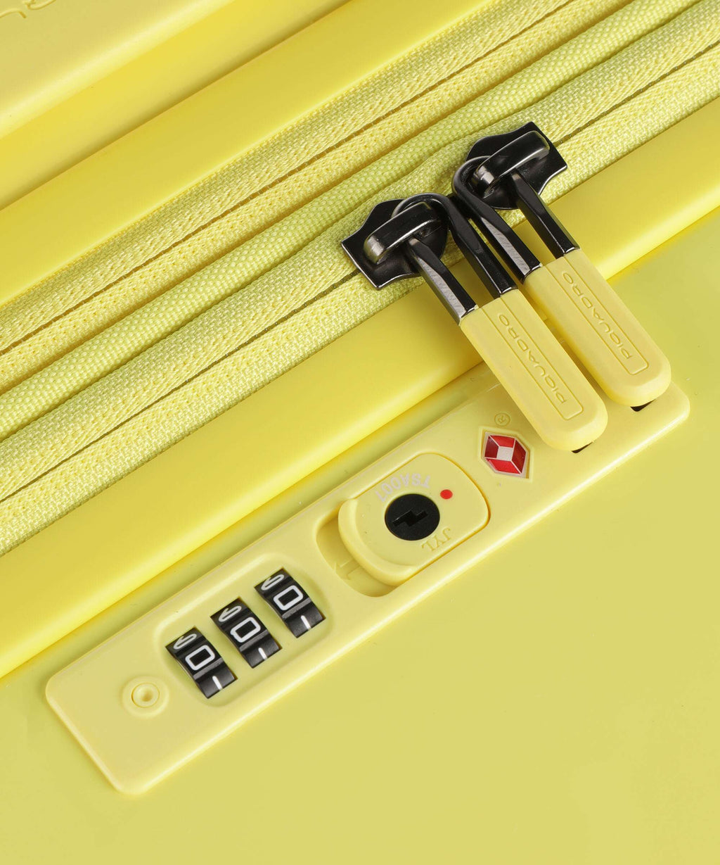 Piquadro PQ Light M Spinner (4 wheels) giallo