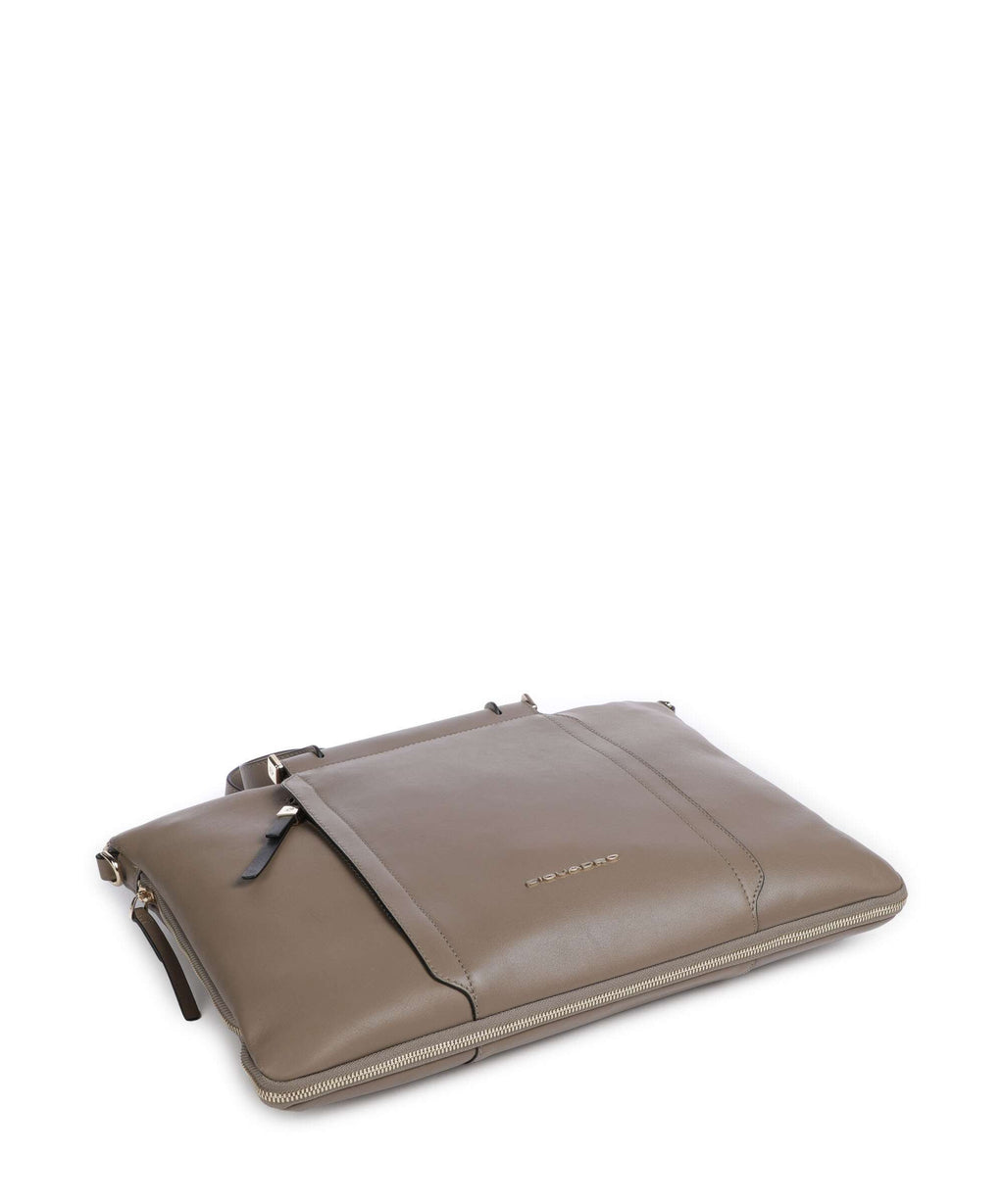 Piquadro Circle Briefcase tortora