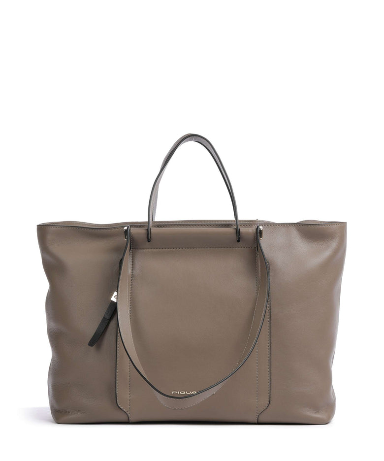 Piquadro Circle Tote bag tortora