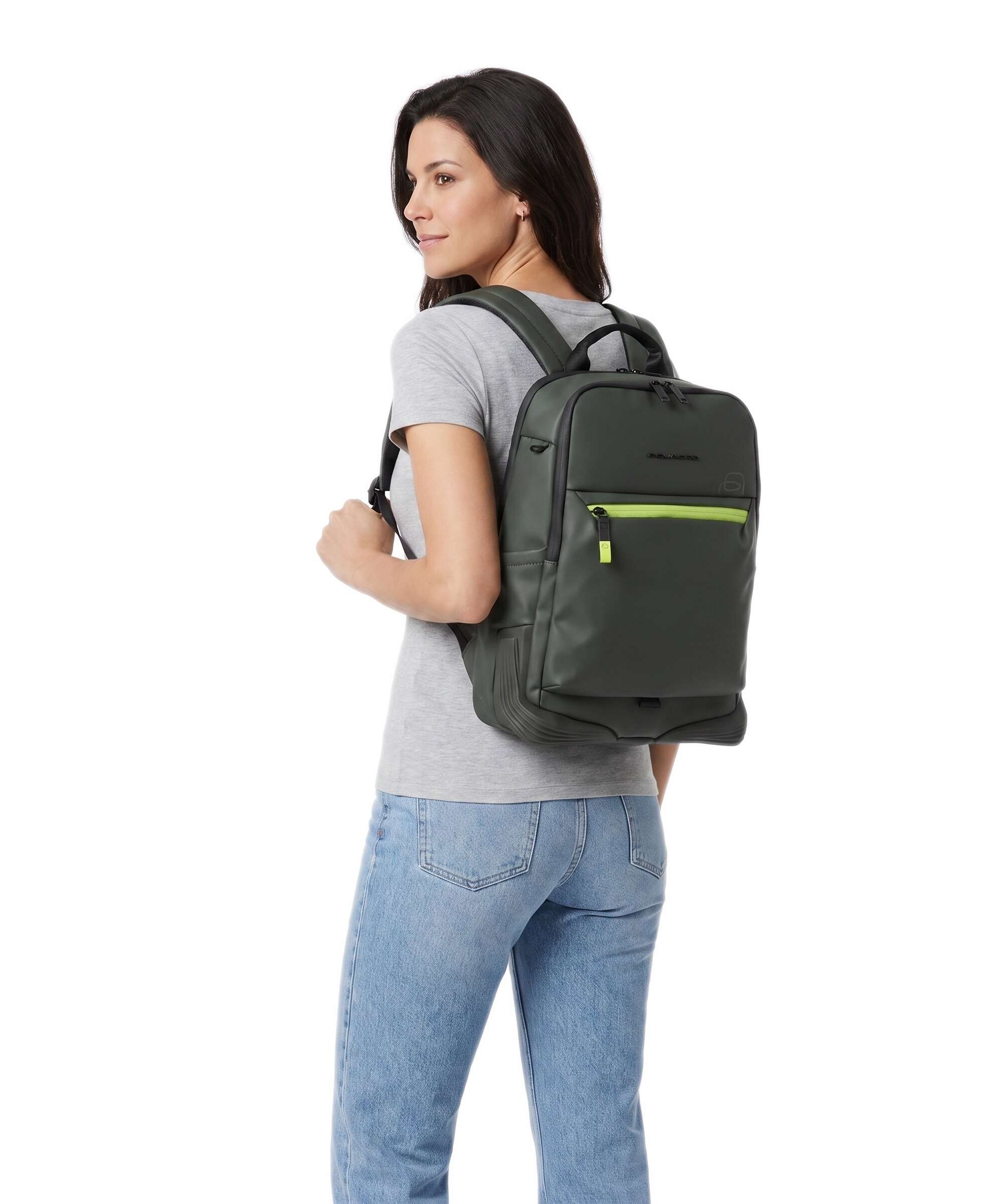 Piquadro Corner 2.0 Backpack green