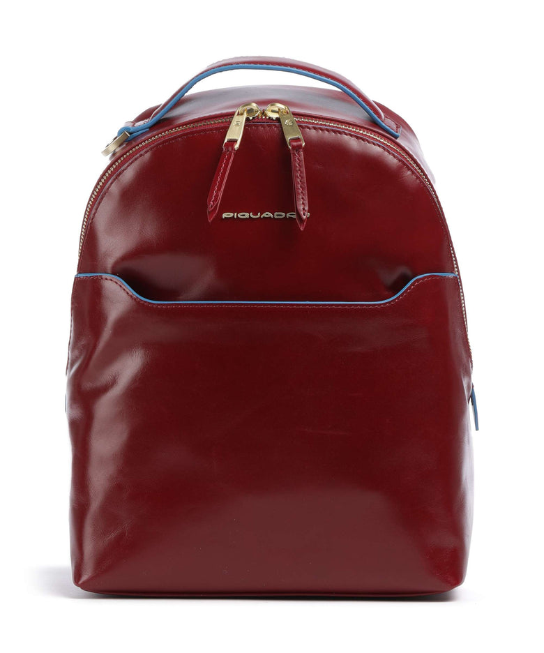 Piquadro Blue Square Backpack red