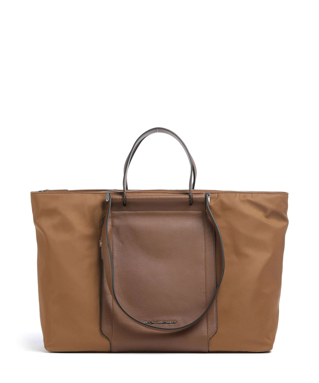 Piquadro W92T Tote bag cuoio