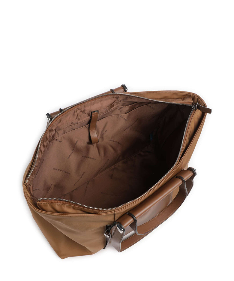 Piquadro W92T Tote bag cuoio