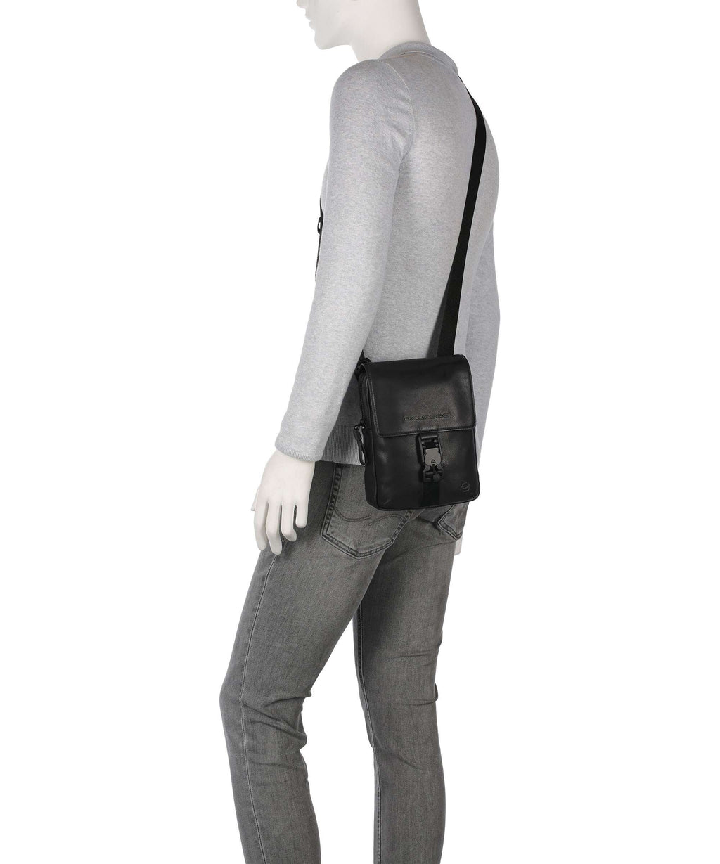 Piquadro Harper Crossbody bag nero