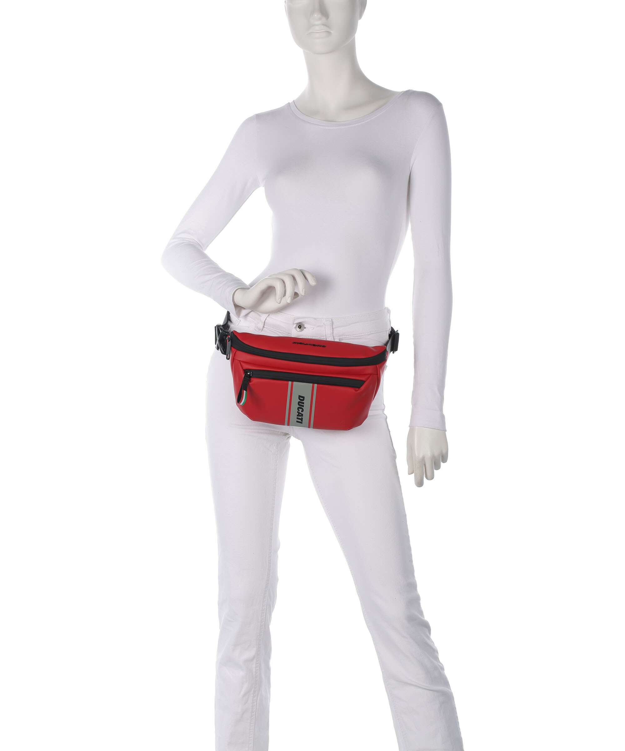 Piquadro Ducati C2OWD Belt bag rosso
