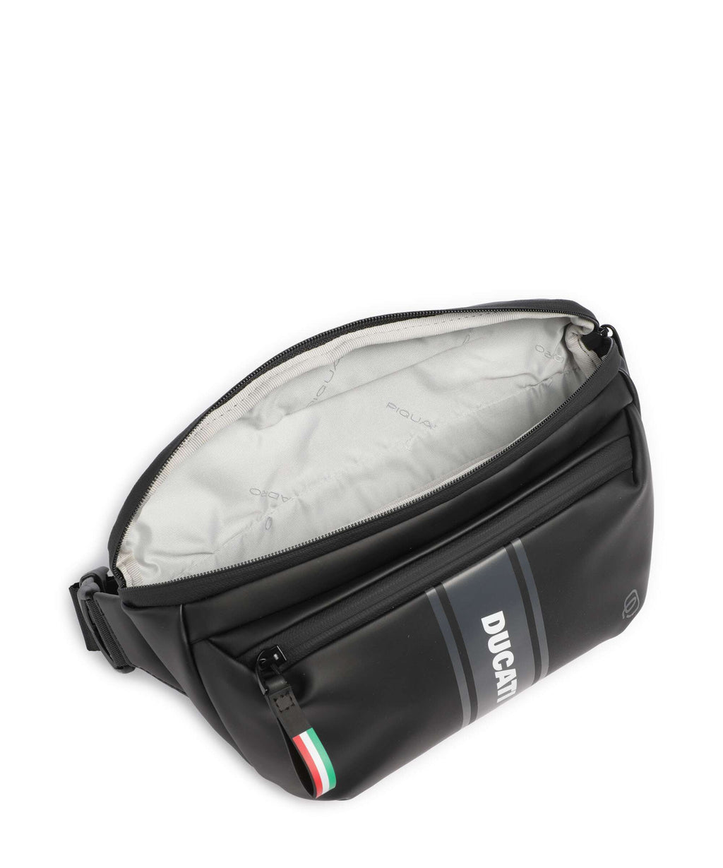 Piquadro Ducati C2OWD Fanny pack nero