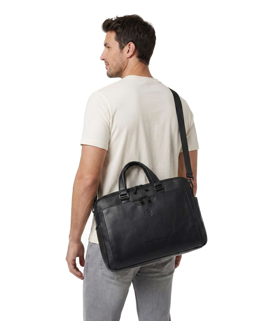 Piquadro Ael Briefcase black