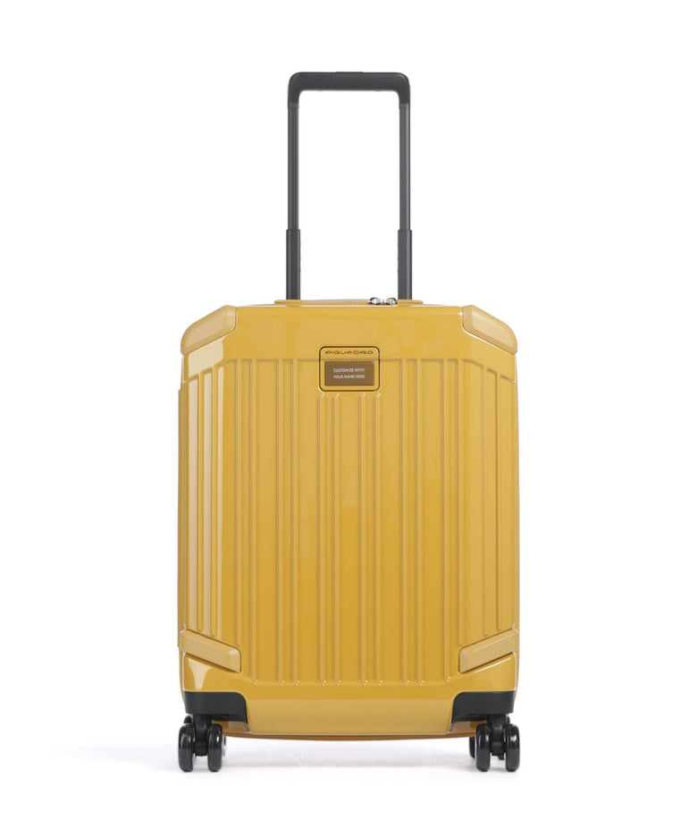 Piquadro POP Spinner (4 wheels) mustard