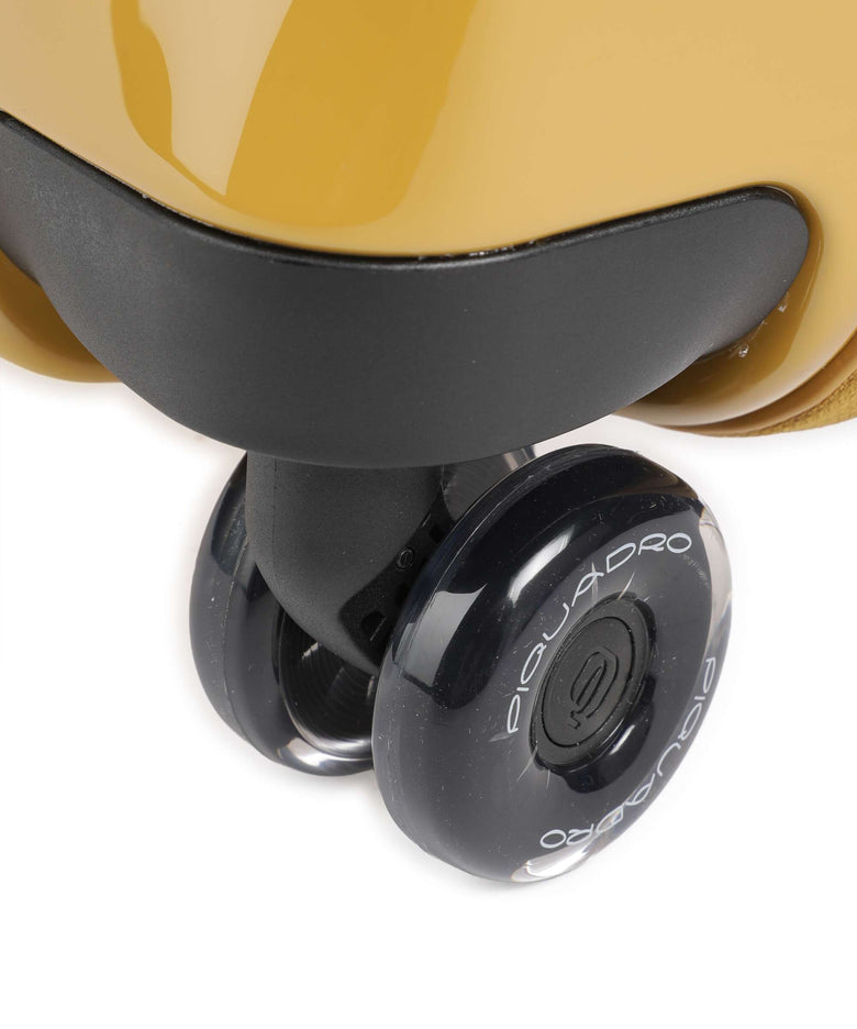 Piquadro POP Spinner (4 wheels) mustard