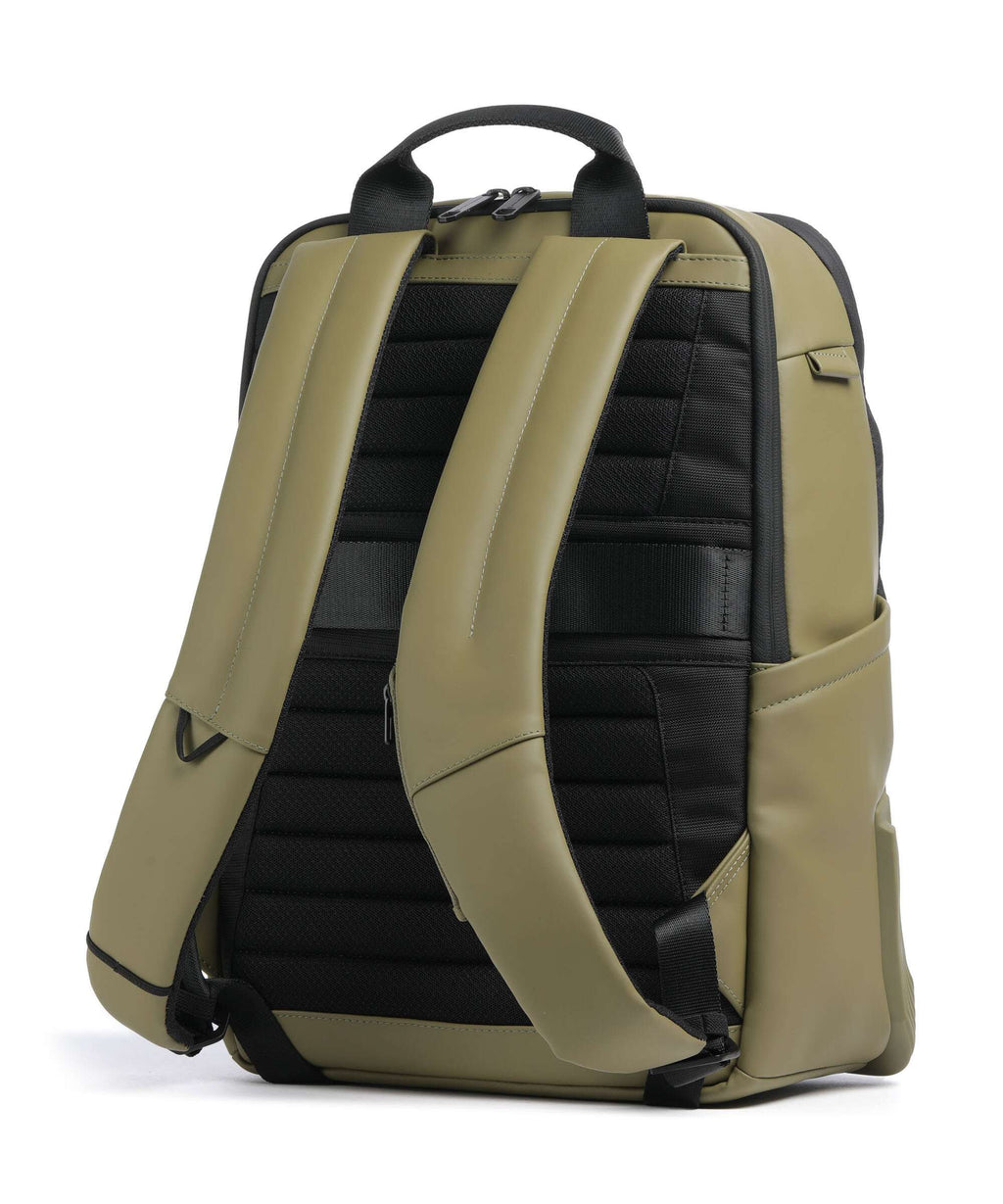 Piquadro Corner 2.0 Backpack light green