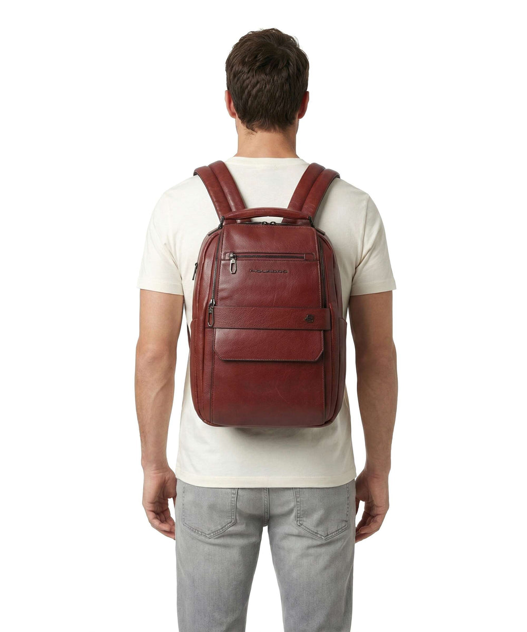Piquadro Solm Backpack cuoio