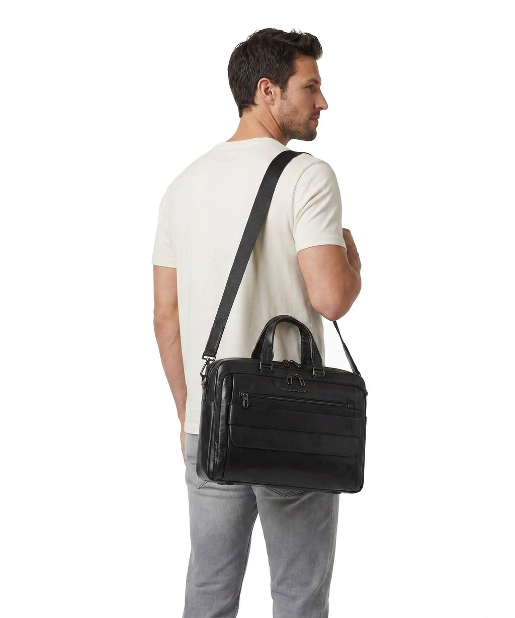 Piquadro Solm Briefcase black
