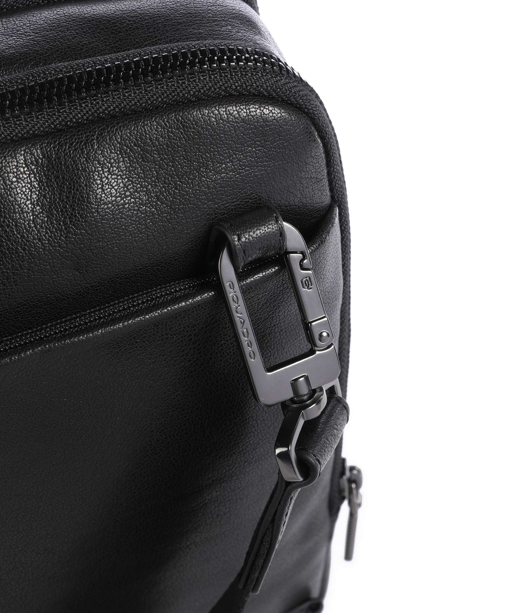 Piquadro Solm Crossbody bag black