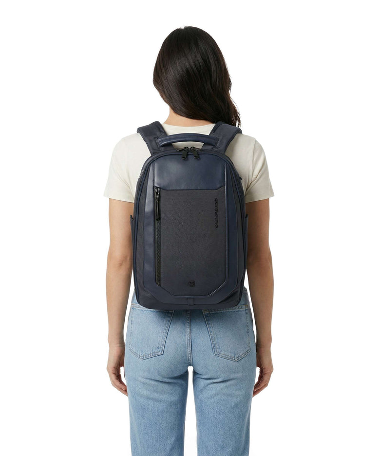 Piquadro Lyss Ryanair Travel backpack blue