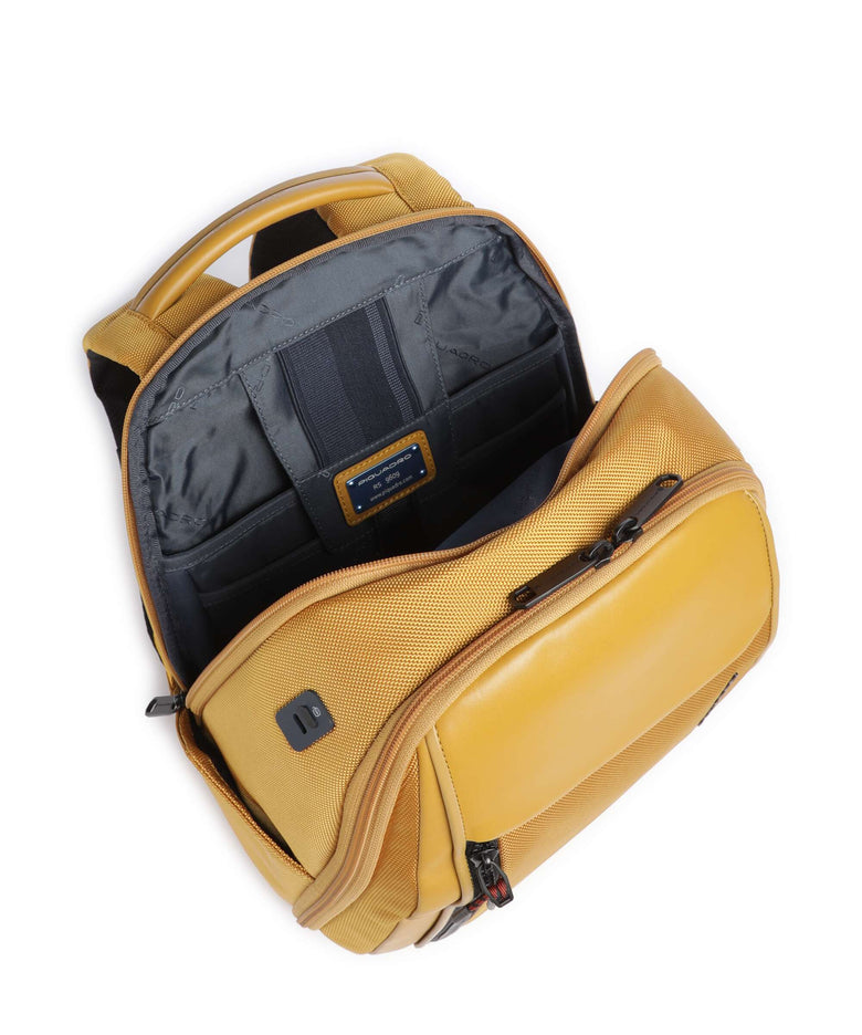 Piquadro Lyss Ryanair Travel backpack yellow