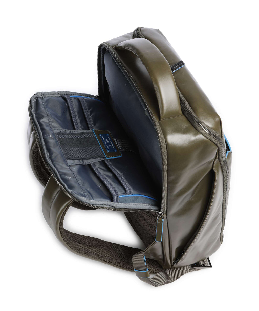 Piquadro Blue Square Backpack verde