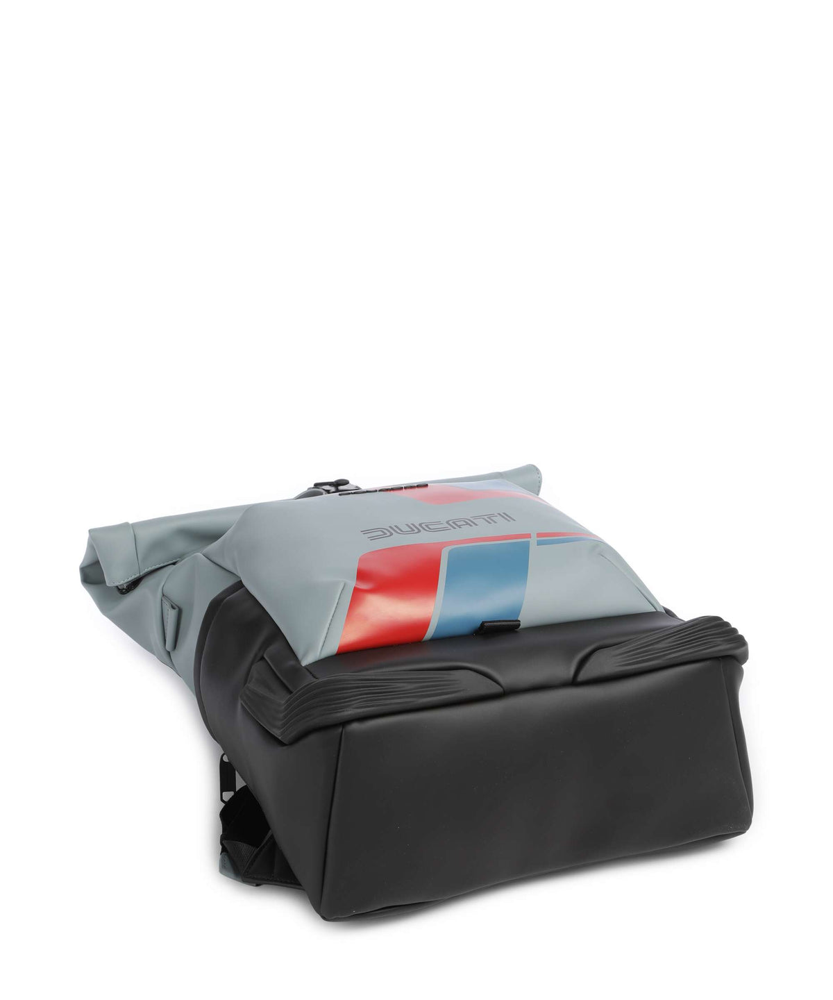 Piquadro Ducati C2OWD Rolltop backpack blue/black