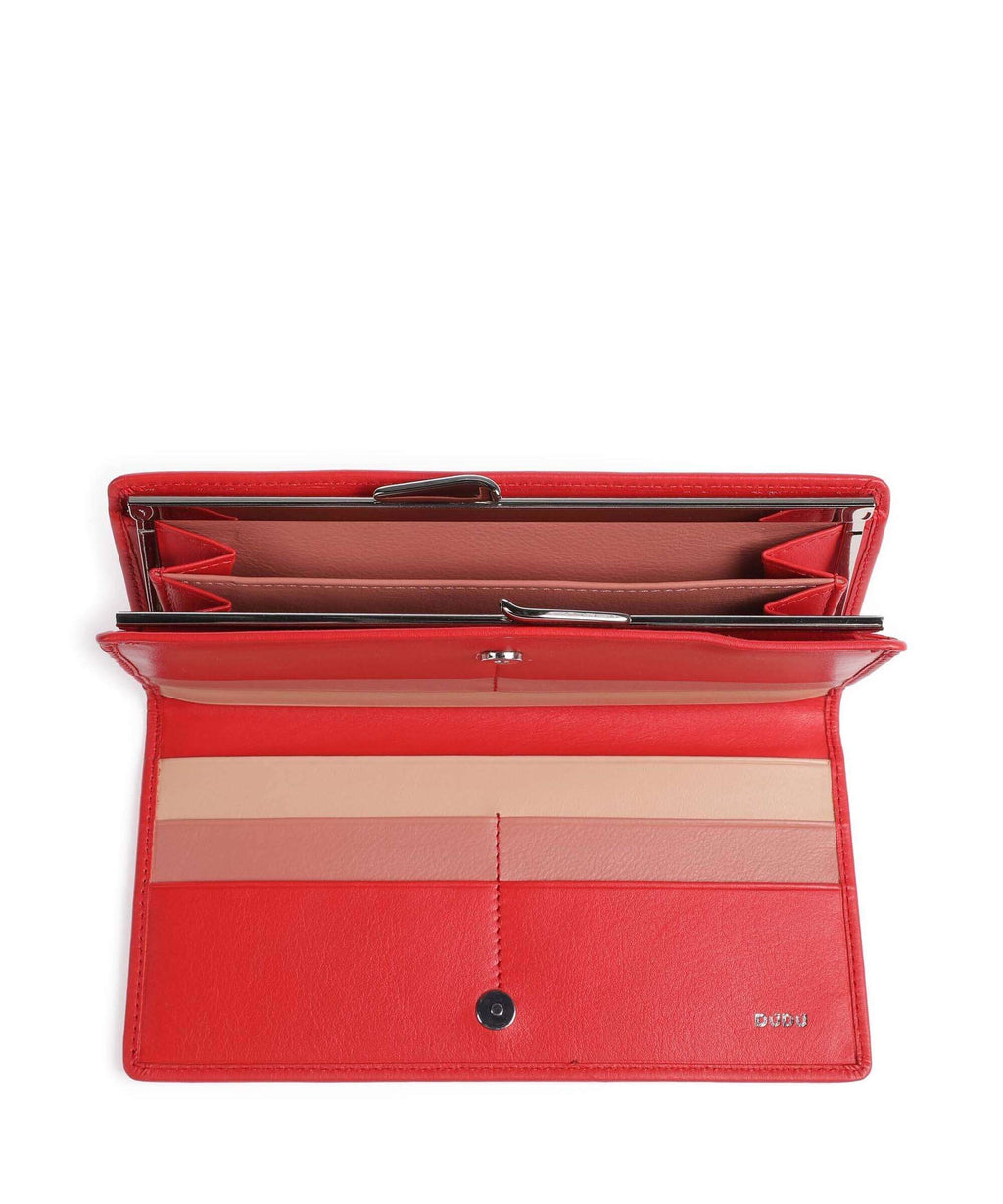 DuDu Bags Chiloè Wallet flame red