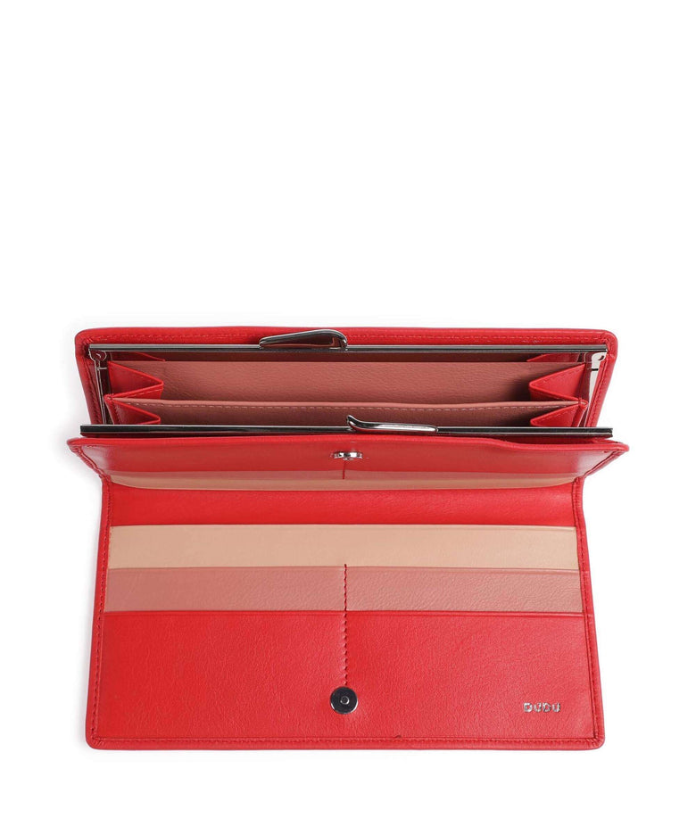 DuDu Bags Chiloè Wallet flame red
