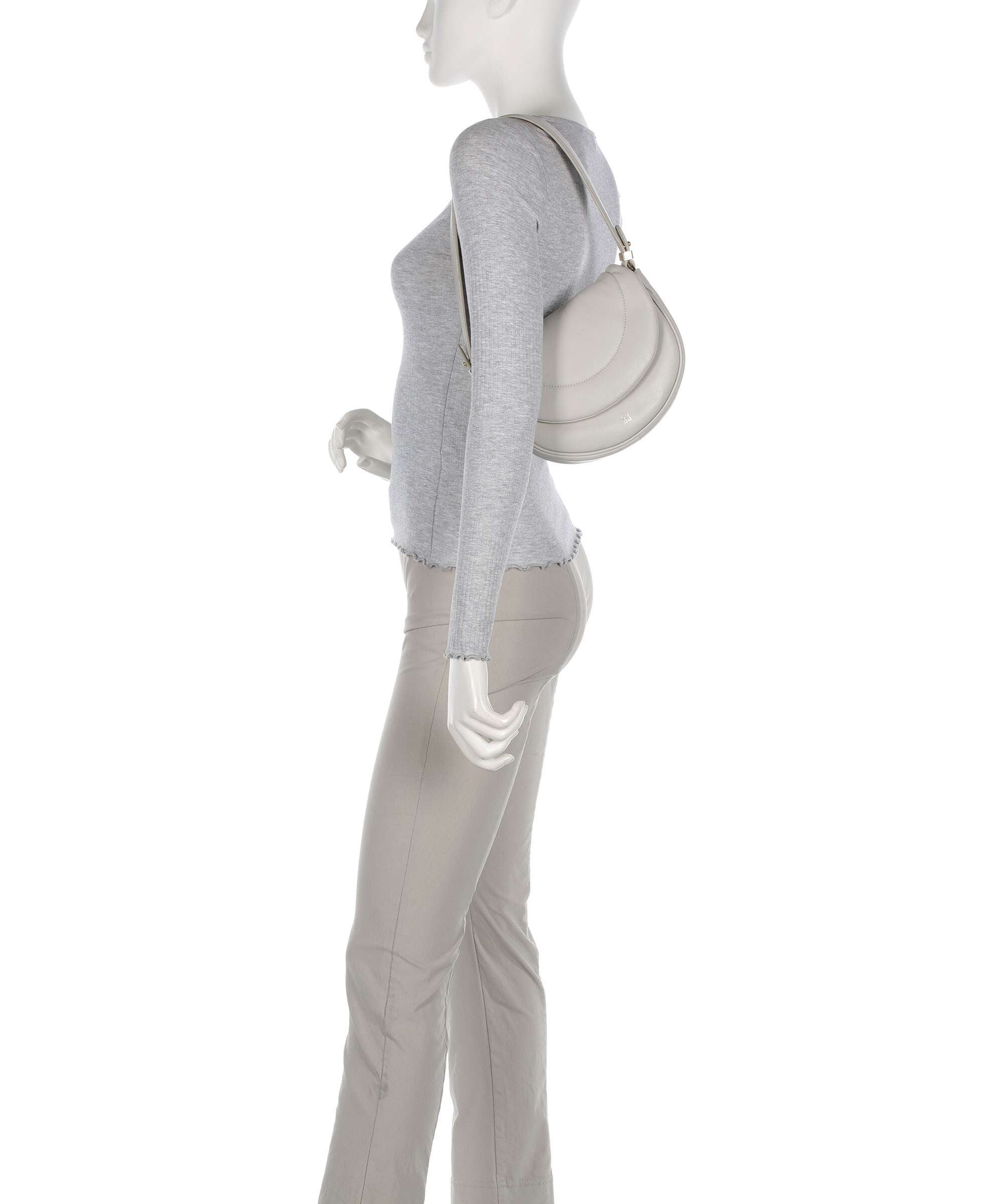DuDu Bags Panarea Shoulder bag pearl grey