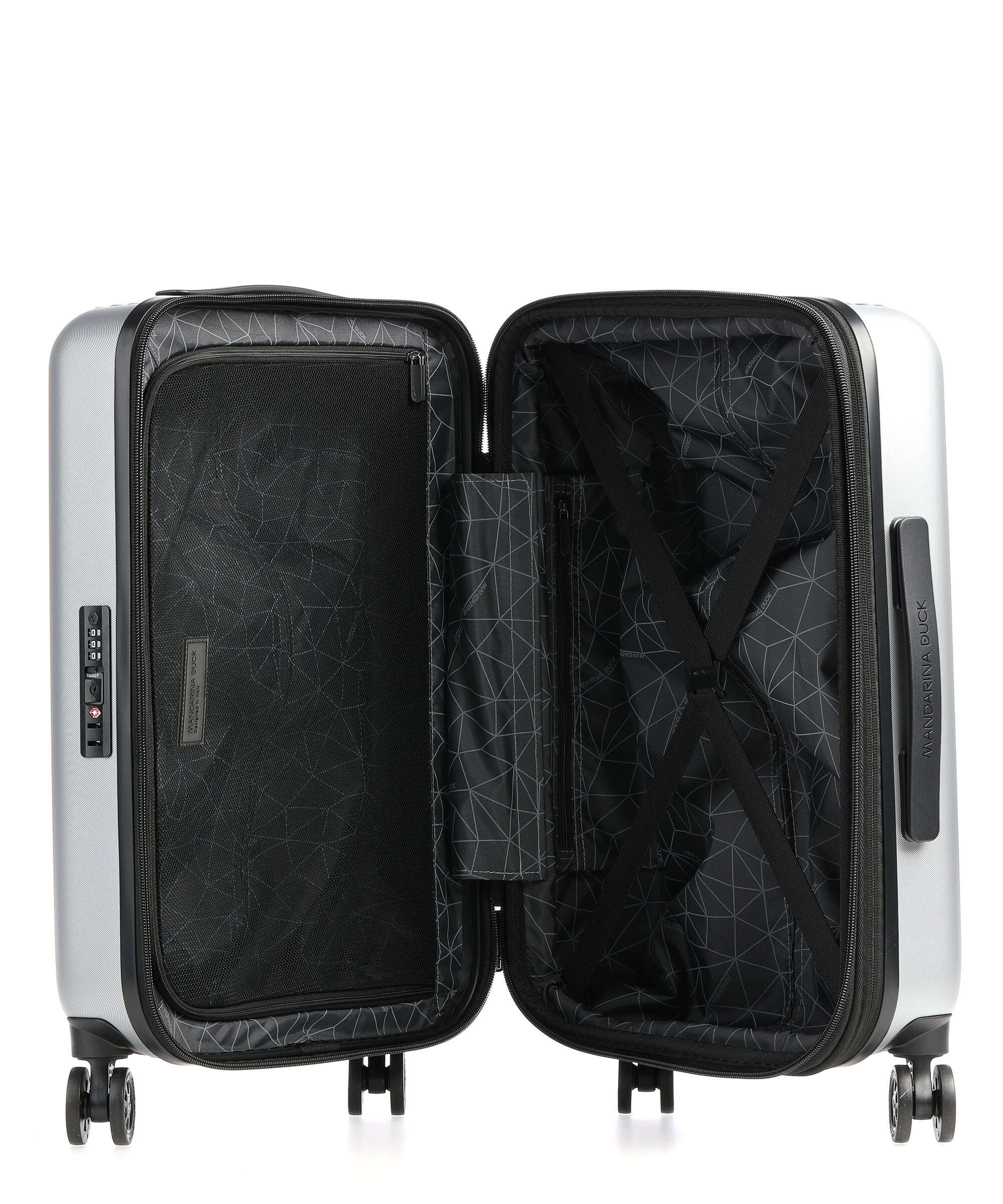 Mandarina Duck Tank Case Spinner (4 wheels) grigio