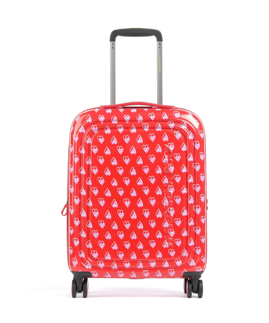 Mandarina Duck Logoduck+ Printed Spinner (4 wheels) gimme love