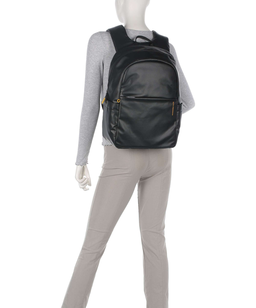 Mandarina Duck Eco Coated Laptop backpack black