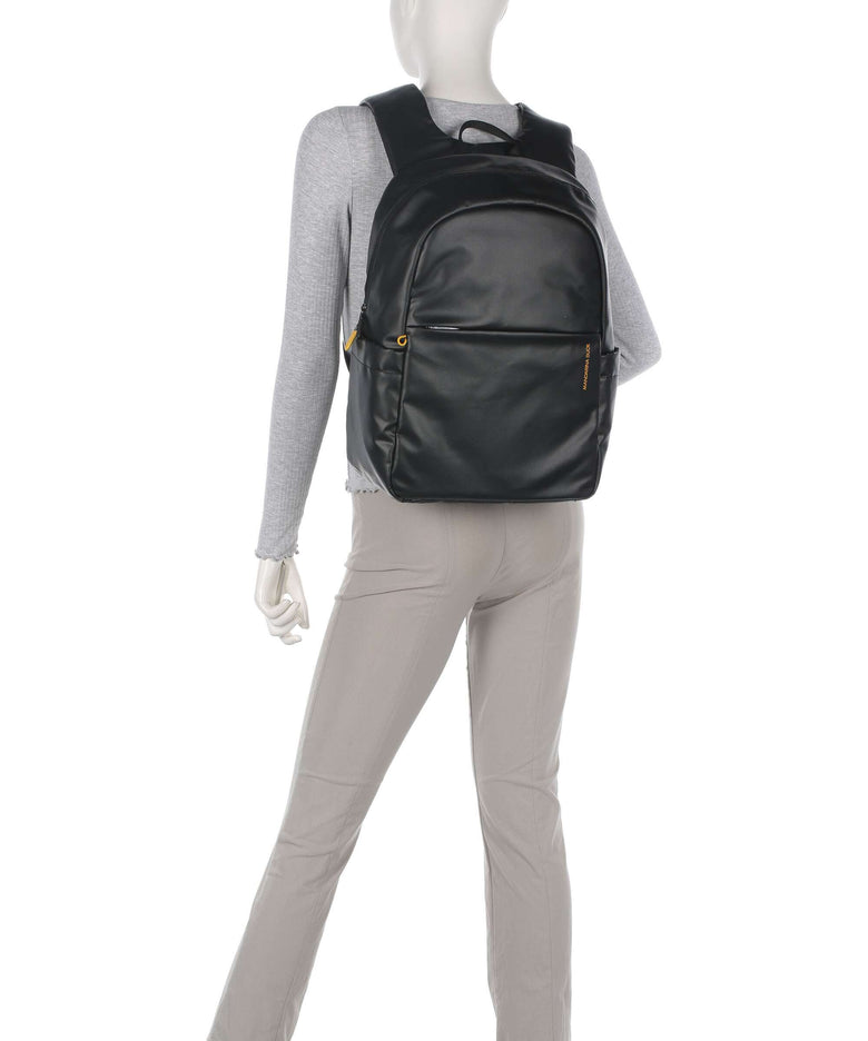 Mandarina Duck Eco Coated Laptop backpack black