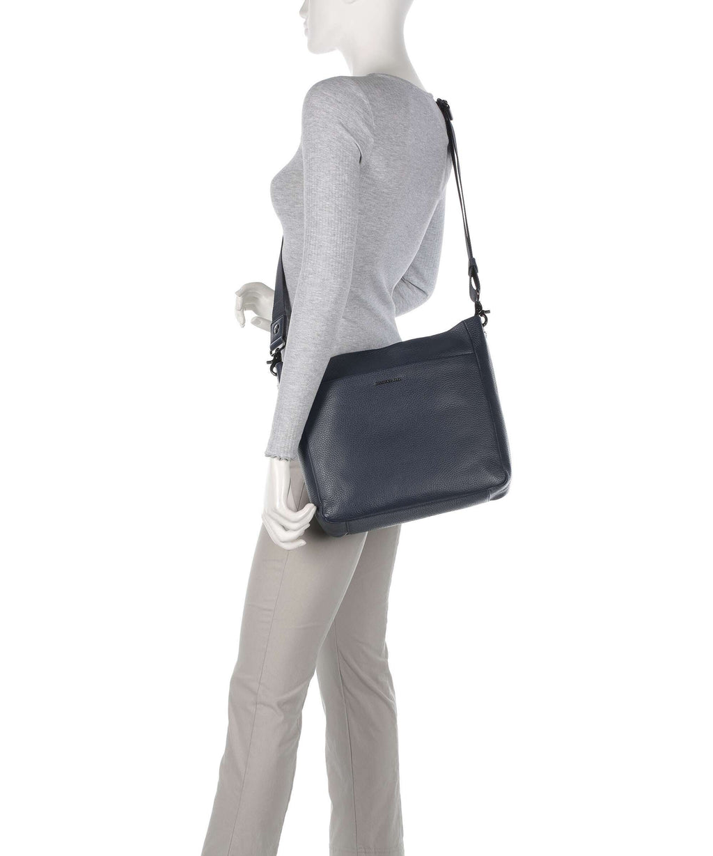 Mandarina Duck Mellow Leather Shoulder bag dress blue