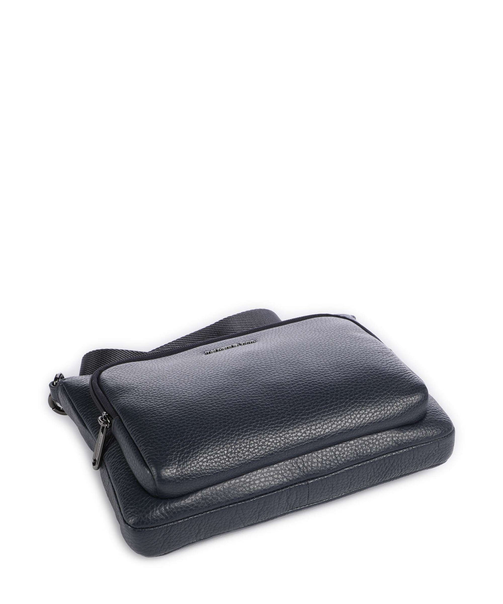 Mandarina Duck Mellow Leather Crossbody bag dress blue
