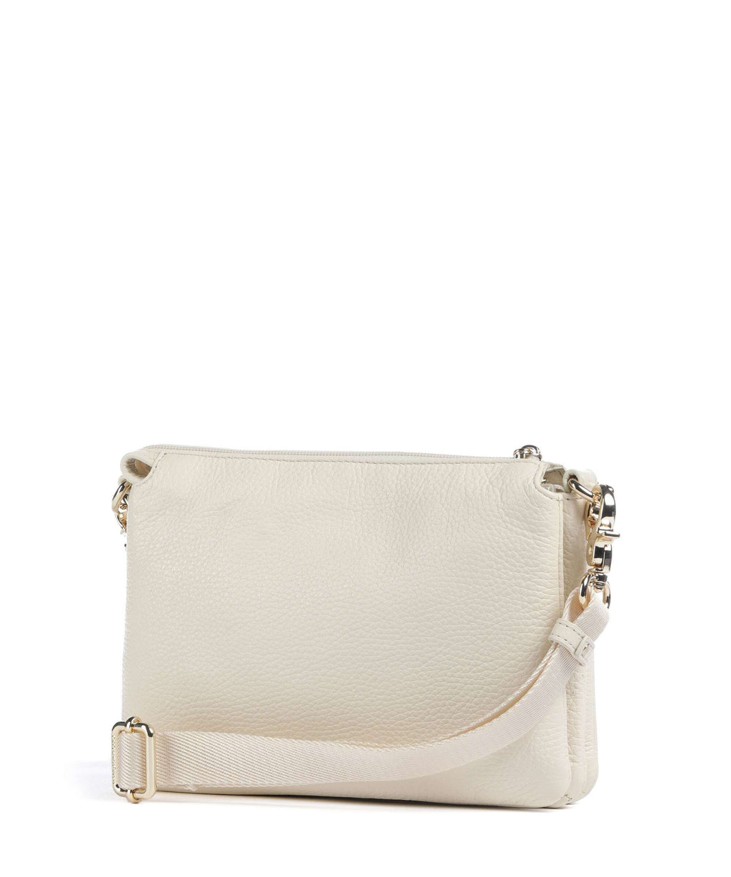 Mandarina Duck Mellow Leather Crossbody bag almond